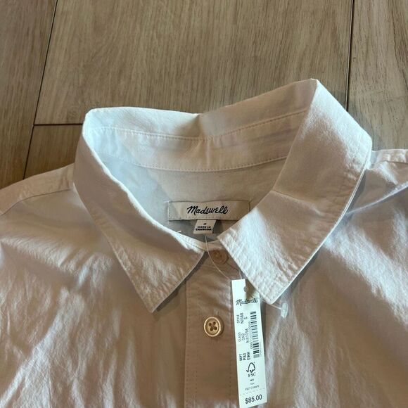 Madewell women long sleeve white shirt size s - Picture 5 of 7